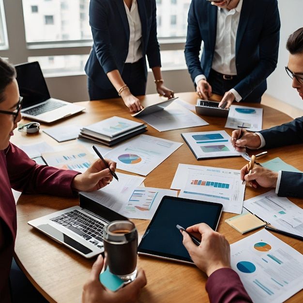 Team collaboration in meeting